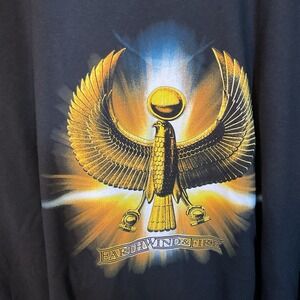 Earth Wind & Fire Official Tour Shirt Brand New Horus Egyptian Falcon‎ Size 2X
